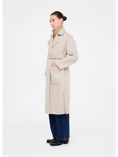 Cappotto in lana con cintura LIU JO | CF5283T4627/71500